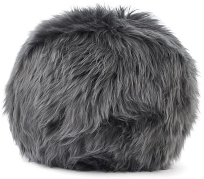 Sheepskin House - Angeliet Kussen - Rond - Langharige Schapenvacht - D35cm