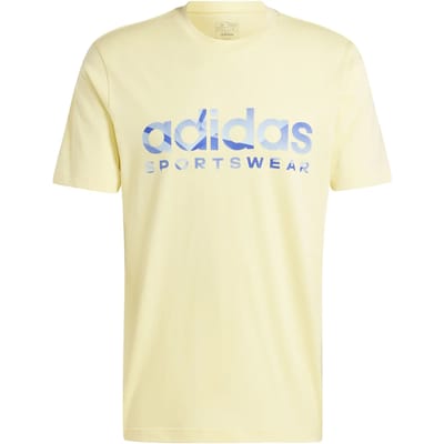 Adidas House Of Tiro Summer Linear T-shirt Met Korte Mouwen Geel M Man