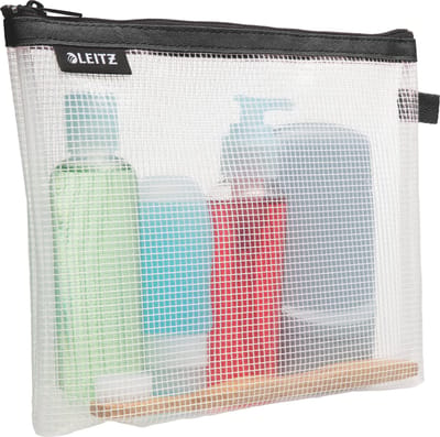 Leitz WOW Waterafstotende Cosmetica Reisetui Zwart