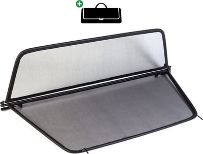 Windscherm Saab 900/9.3 YS3F | 2004-2014 | incl. luxe opbergtas | Zwart