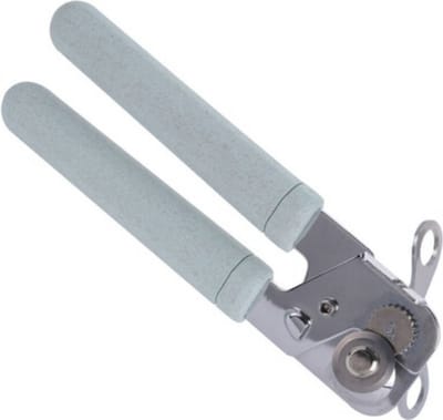Keukengerei blikopener - Excellent - RVS en kunststof - groen - 20 cm