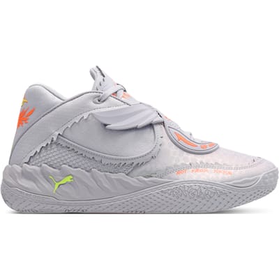 PUMA Unisex Mb.05 Metallic Vibrant Silver-yellow Alert-glowing Re Size: 40.5 | Training Outlet | Unisex | Grijs