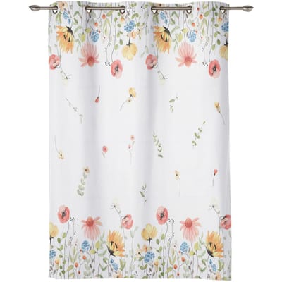 Zee- en nautisch ankergordijn voor kinderkamer, huisgordijnen, gordijnen voor woonkamer, slaapkamer, raamgordijnen 135W x 60H(cm) x1