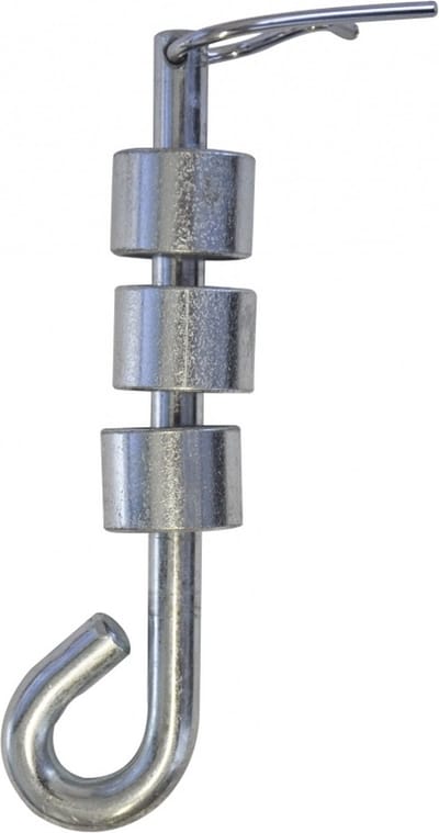 Turfmaster Reservekoppelingsas Ø 9,9 mm x 100 mm - Voor getrokken veegmachine XBISW380LT en XBISW420LT