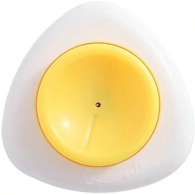 [1 pièce Éplucheur d'œufs Mignon] 1 pièce Perforateur et Éplucheur d'œufs Magnétique Mignon | Parfait pour les Œufs Crus et Cuits
