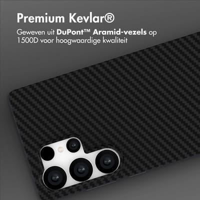 Accezz Hoesje - Geschikt voor Samsung Galaxy S25 Ultra - backcover - Zwart