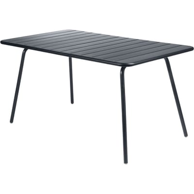 Fermob LUXEMBOURG tafel - 47 antraciet mat - 143 x 80 cm
