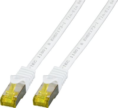 EFB NORDIC EFB-Elektronik patch cable - 15 m - white - Wit - 15m