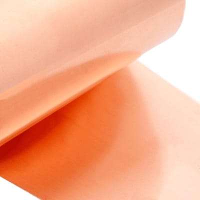 Koperen Plaat - Metaalfolie Rol - Doe-het-zelf Projecten - Goede Geleidbaarheid - 0.1mm x 100mm - Koperkleur