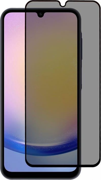 Coverup Screen Protector - Geschikt voor Samsung Galaxy A17 / A26 Screen Protector - Coverup Privacy Tempered Glass - Transparant