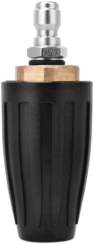 Dailygoody - 3600PSI hogedrukreinigermondstuk - instelbare turbomondstuk - 1/4 inch snelaansluiting - hogedrukreiniger - geschikt voor efficiënt reini...