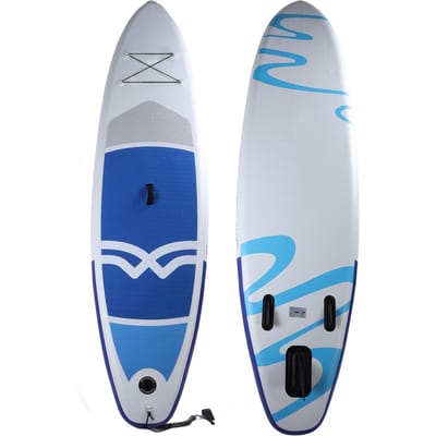 Planche de paddle gonflable 10,5 pieds de longueur PVC Stable Planche de paddle gonflable stand up pour jeunes et adultes
