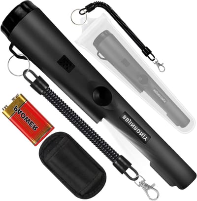Pinpointer voor het Vinden van Metaal, 360° Schatzoeken, Waterdichte Accessoires voor Volwassenen en Kinderen, Ideaal voor Avontuurlijke Jagers en Hobbyisten