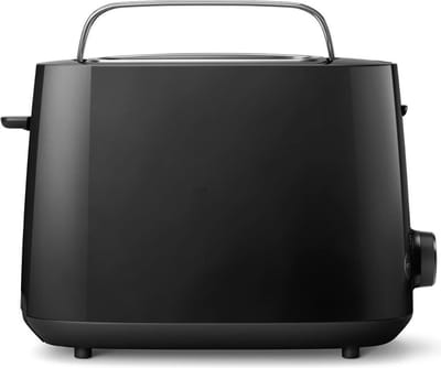 Broodrooster met Tostiklemmen - Toaster met Ontdooistand - Tosti Ijzer met 6 Standen - Zwart - 2 Roosters