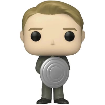 Funko Pop! Marvel Studios: Captain America - Captain America with prototype shield Exclusive #999