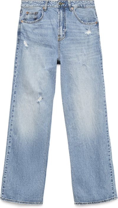 Vero Moda Wide fit jeans VMTESSA High rise Straight fit Jeans