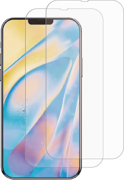 Myway, Set 2 Screen Protectors Geschikt voor Apple iPhone 13 / 13 Pro Flat Anti-kras, Transparant