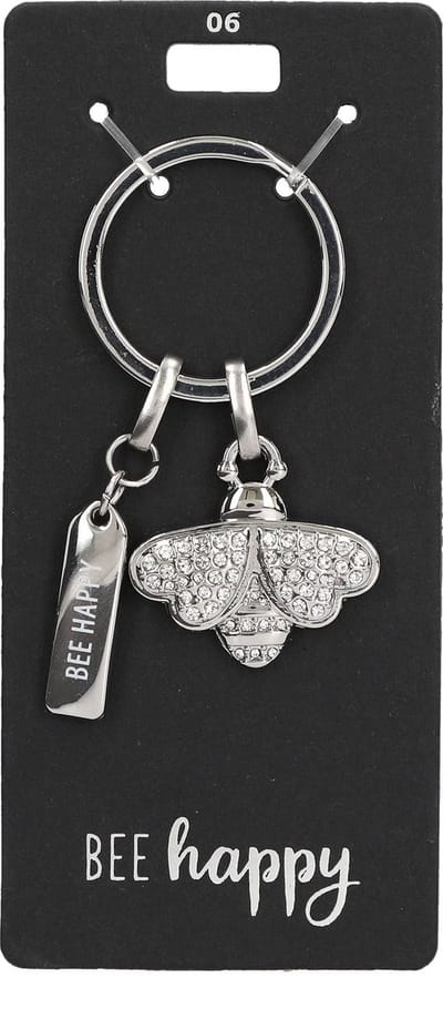 Depesche - Glamour sleutelhanger - mot. 006 - Bee happy