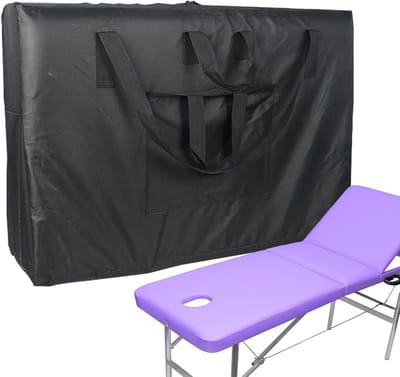 Draagtas Massagetafel - Opbergtas Tafel - Transport Massagetafel - Sterk Oxford Doek - 93x63x19cm - Zwart