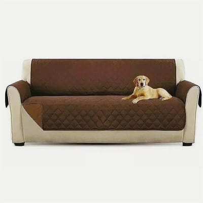 1/2/3 Zits Bankhoes Gewatteerde Slijtvaste Bankhoes voor Hond Huisdier Kinderen Relaxfauteuil Fauteuil Meubelhoes Bankbeschermer 1 stuk 1 Seat (170x170cm) beige