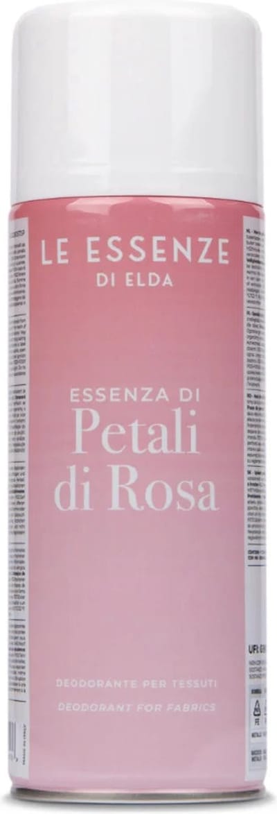 Le Essenze di Elda Textielspray Petali di Rosa 400 ml – Textielverfrisser & Kledingverfrisser – Interieurspray