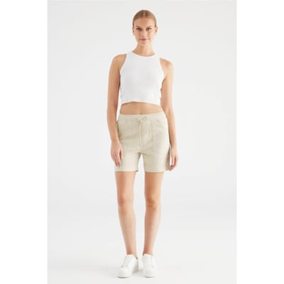 COJ Denim short Agnes - Beige