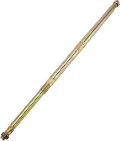 Go Kart Achteras - Achteras Kart - Voertuig Reparatie - Hoge Hardheid Staallegering - 810 mm - Zilver