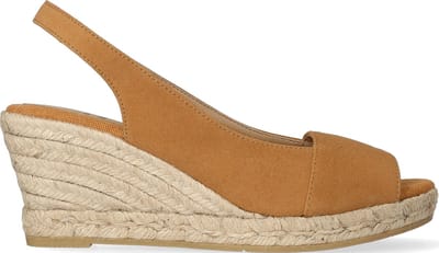 Toni Pons Monza-A Dames Espadrilles Cuiro | Cognac | Suède | Maat 42 | MONZAAcuiro