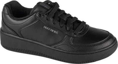 Skechers Sport Court 2.0 - Core Essential 185160-BBK, Vrouwen, Zwart, Sneakers,Sneakers, maat: 37