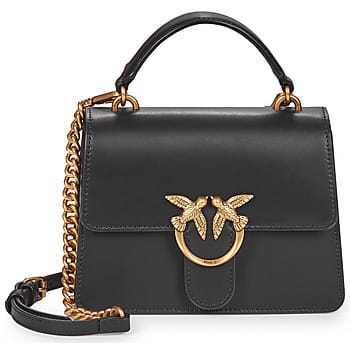 Schoudertas Pinko LOVE ONE TOP HANDLE MINI LIGHT VITELLO SETA