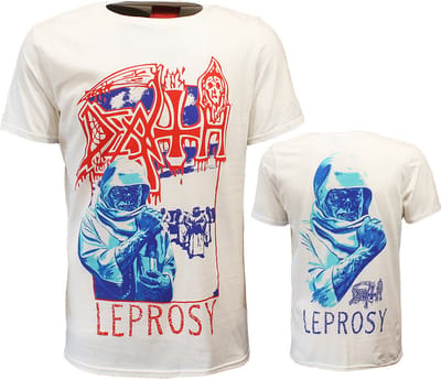 Death Leprosy Posterized T-Shirt - Officiële Merchandise - S