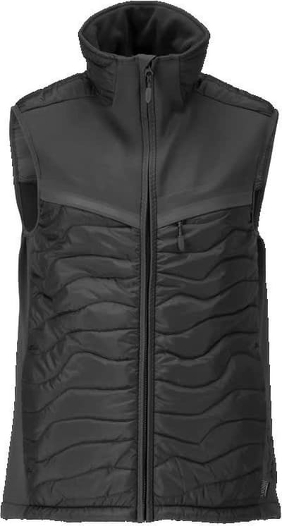 Mascot Customized Thermobodywarmer 22365-318 - Zwart - 2XL