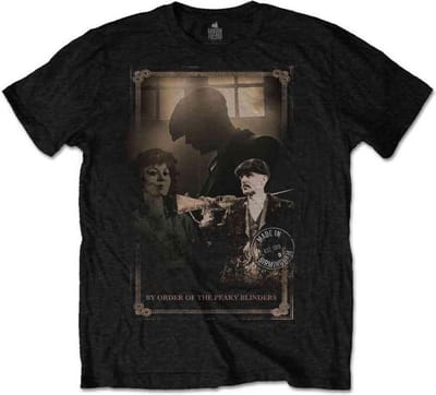 Peaky Blinders - Shotgun Heren T-shirt - S - Zwart