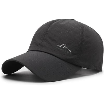 Sneldrogende hoeden voor heren en dames, dunne baseballpetten voor zonbescherming en schaduw in de zomer, ademende zonneduckbill-petten Adjustable