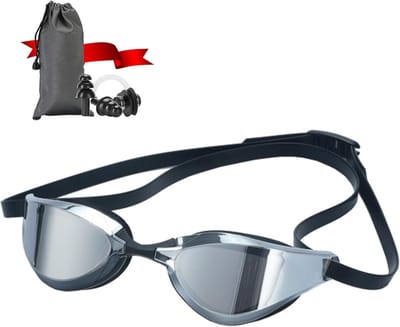Zwembril Anti-Mist UV Bescherming - Breed Zicht voor Heren & Dames
