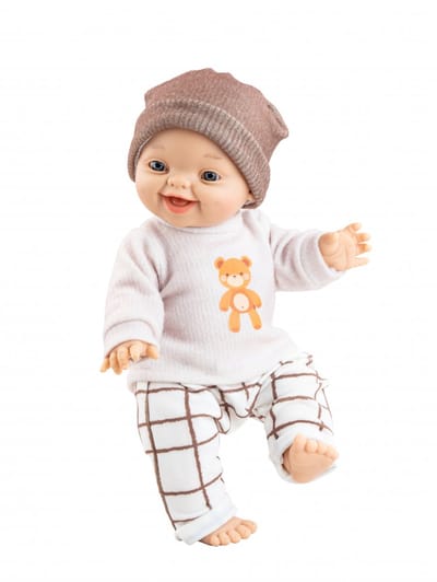 Paola Reina pop jongen Gordi Carlos 34cm speelgoedpop.