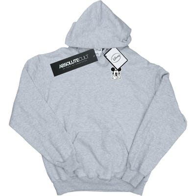 Disney Jongens Mickey Mouse Dont Speak Breast Print Hoodie (Sportgrijs)
