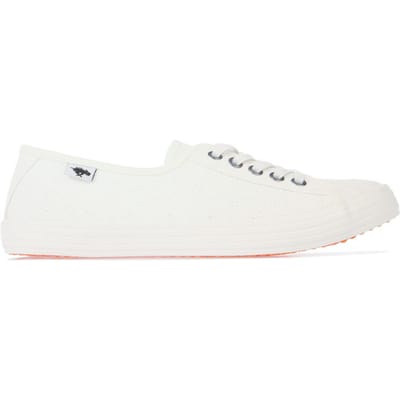 Rocket Dog Chow Chow Elsie sneaker met veteroogjes voor dames, wit