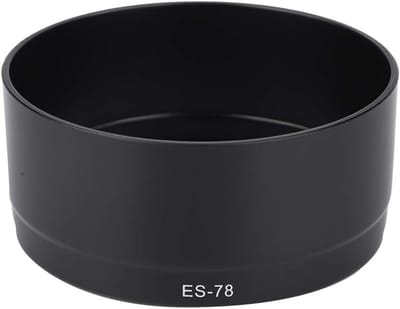 Allecto - Lenskap voor Camera - Verhoog Fotokwaliteit - Geschikt voor EF 50mm F1.2L - Accessoire voor Fotografie - Zwart - Ideaal voor Professionel...