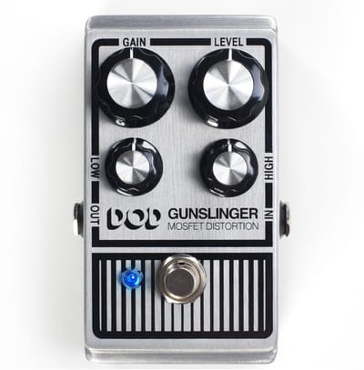 DOD Gunslinger Distortion Pedal - Distortion voor gitaren