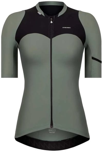 Etxeondo Lira Korte Mouw Wielertrui Zwart L Vrouw