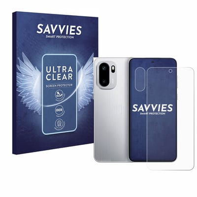 Savvies - Screenprotector voor OnePlus Ace 6T (Voor+Camera) - Folie Beschermfolie transparant 18 Stuks