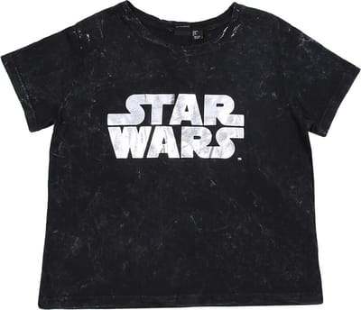 Zwart STAR WARS DISNEY T-shirt/t-shirt