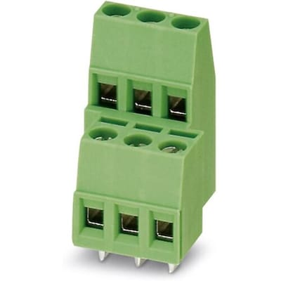Phoenix Contact 1725025 Dubbel niveau klem 1.50 mm² Aantal polen 6 Groen 100 stuk(s)