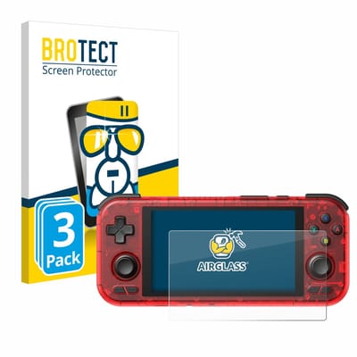 Screenprotector 3 Stuks voor Retroid Pocket 4 Pro Beschermglas transparant