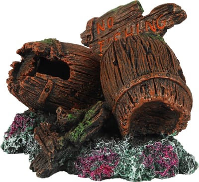 Aqua Della - Aquariumdecoratie - Vissen - Wegwijzer 13,5x11x11cm - 1st