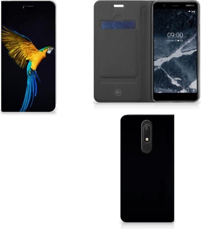 Nokia 5.1 (2018) Hoesje maken Papegaai