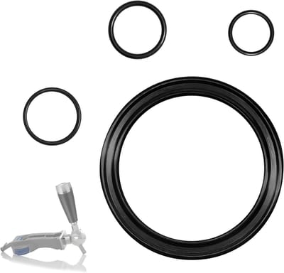O-Ring Seal Kit voor Perfect Draft HD3600 HD3610 HD3620 HD3720 | Eenvoudige Installatie | 4-Delige Vervangset voor Bierpomp | Ideaal voor Thuisgebruikers en Bierliefhebbers