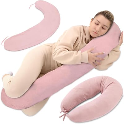 CLVP® Langwerpig Kussen - Zijslaapkussen Volwassenen - Lichaamskussen