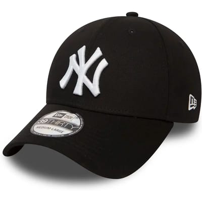 New Era MLB New York Yankees Cap - 39THIRTY - S/M - Black/White